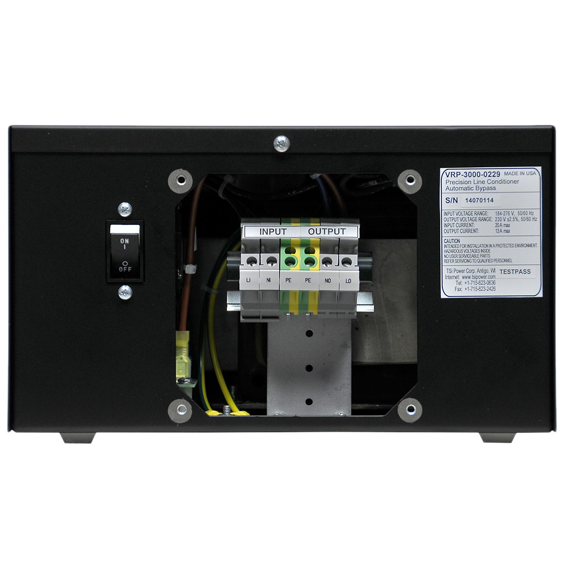 VRP Single Phase 120 V